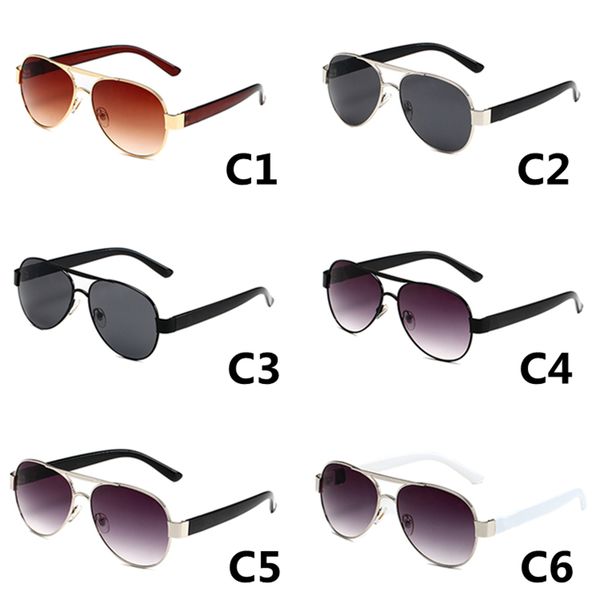 

luxury sunglasses man glass outdoor sunglasses metal frame fashion classic woman sun glasses mirror eyewear, White;black