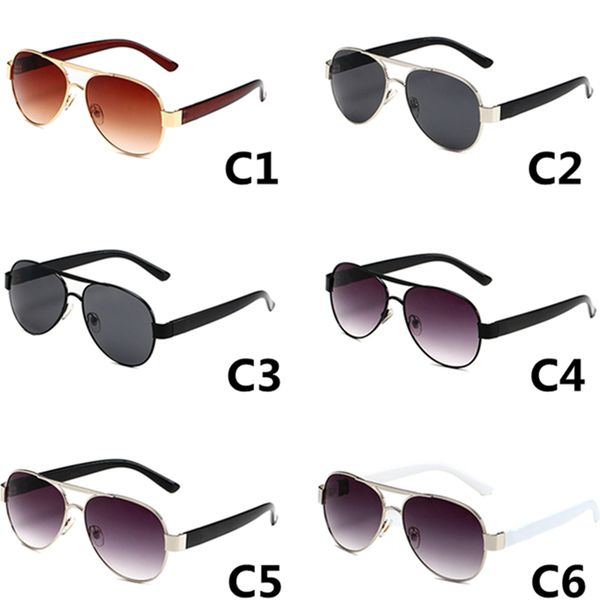 

brand designer sunglasses man pilot sun glasses metal frame outdoor classic woman glasses uv400 eyewear, White;black