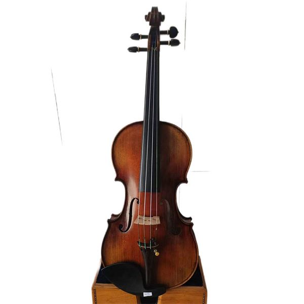 

master 7/8 violin 1pc flamed maple back spruce hand made nice sound k3175