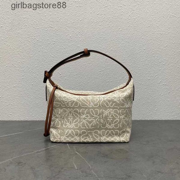 

box 2023 shoulder girl bag embroidery designer loewsbag small bags lunch cool summer portable cubi jacquard crowd underarm p486
