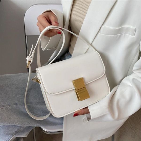 

new fashion casual handbag women's shoulder bag simple joker diagonal bag, Black