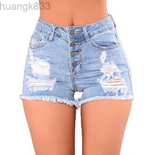 

womens denim shorts summer slim hole fashion style female vintage shorts asian size s-2xl ing, White;black