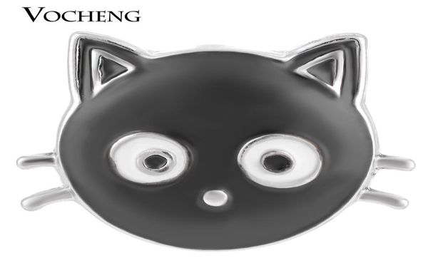 

vocheng noosa 18mm black cat ginger snap hand painted interchangeable jewelry vn12723584739