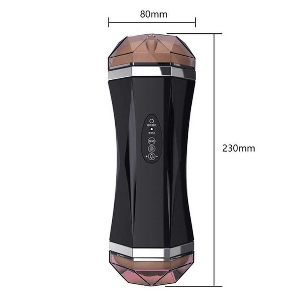 

spring nest men's fully automatic double head vibration pronunciation louba aircraft cup device products batch 50% factory store sale