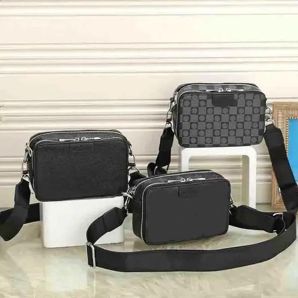 

Luxury Designers AVENUE Sling Shoulder Bag Mini Men Crossbody Chest Bags Louiseities Viutonities Leather Sporty Outdoor Purse Wallet