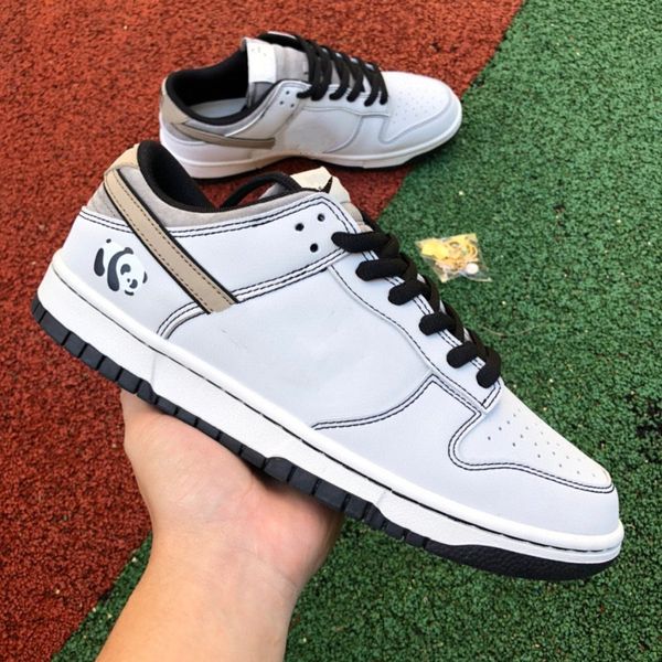 

low black panda retro casual skateboard shoes from women men us 4y-13 size 36-47