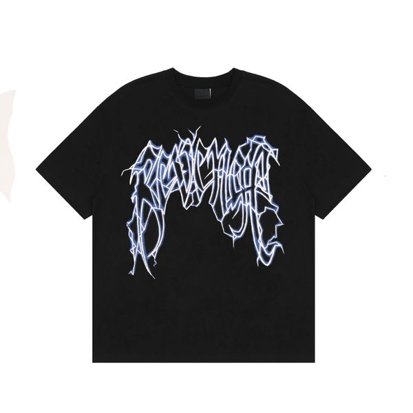 

womens tshirt y2k t shirt men women hip hop letter graphic printing short sleeved tshirt harajuku casual gothic oversized streetwear 230707, White