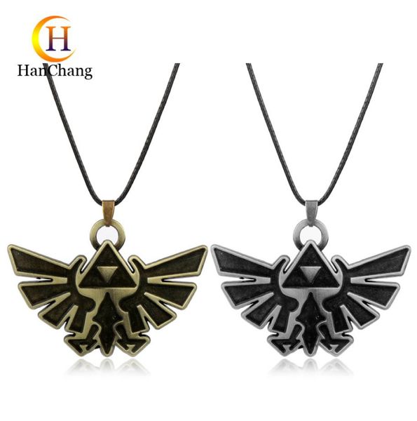 

pretty anime necklace the legend of zelda necklace pendants anime jewelry maxi necklace for women men gift leather 8911977, Silver