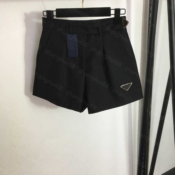 

23ss womens designer clothing womens shorts letter triangle logo decorated suit shorts women clothes a1, White;black