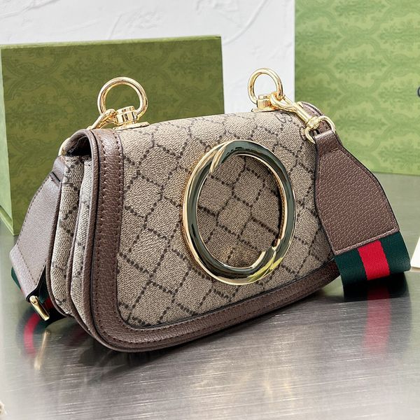 

bag women designer circular interlocking bags crossbody handbag classic fashion shoulder shopping handbags ladies wallet famous purse gift