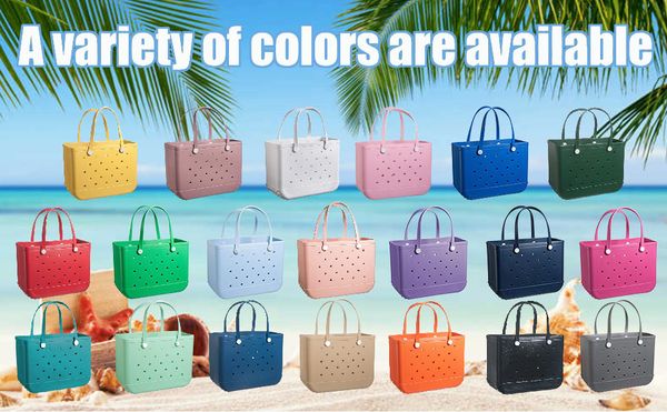 

evening bags tote bag waterproof beach rubber portable travel bag 230707