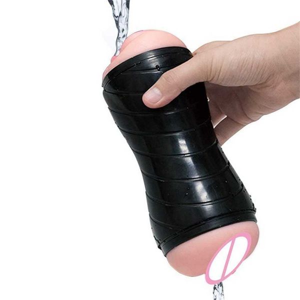 

double head double hole aircraft cup manual snail male product trainer