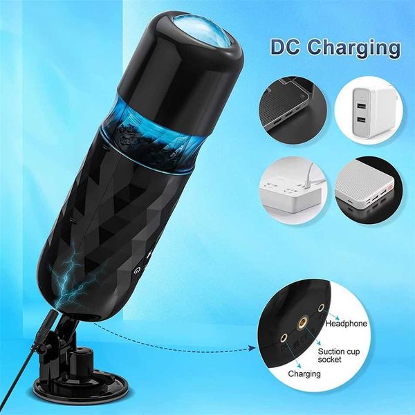 

fully automatic aircraft cup male telescopic rotating strong shock exercise device factory sale