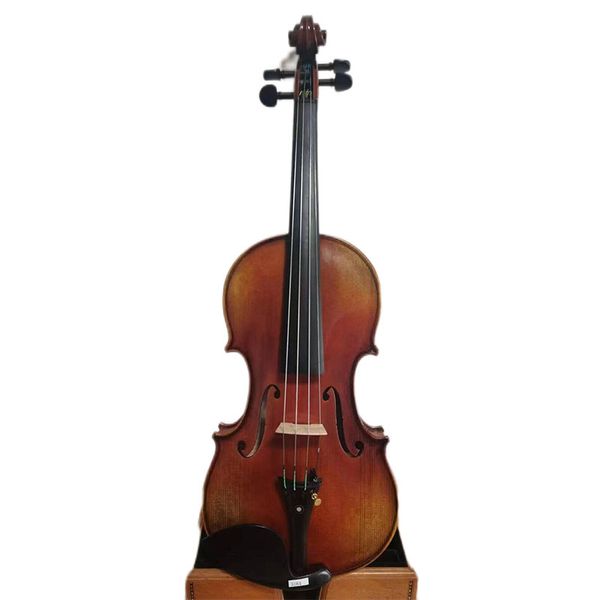 

master 4/4 violin guarneri model 1pc flamed maple back spruce hand made 3164