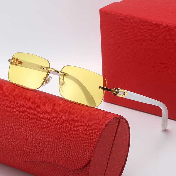 

fashion sunglasses new kajia wood slingsleg sunglasses frameless peach heart decorative 34jsw, White;black
