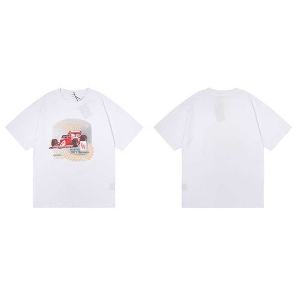 

rhude t-shirt mens designer t shirt tee workout shirts for men oversized t 100%cotton rhude tshirts vintage short sleeve us size fwuv, White;black