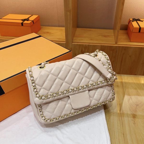 

shoulder bags plaid tartan classic handbags luxury girls checkered crossbody square cc bag designer 25x17x6cm