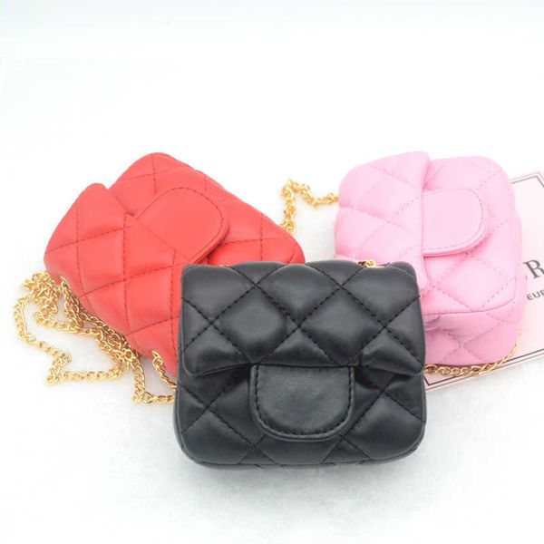 

lingge chain 2023 children's crossbody bag fashion girl princess baby mini one shoulder small body bag