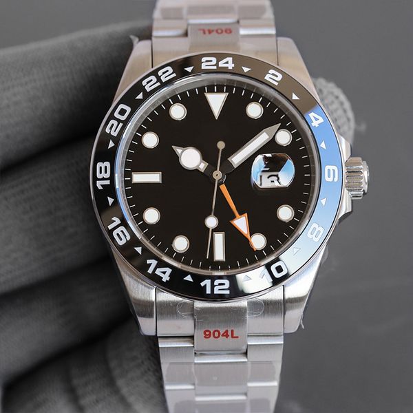 

antimagnetic mens watch dhgate automatic 40mm stainless steel 904l silver watch strap sapphire mirror folding buckle luminous 50m science ch, Slivery;brown