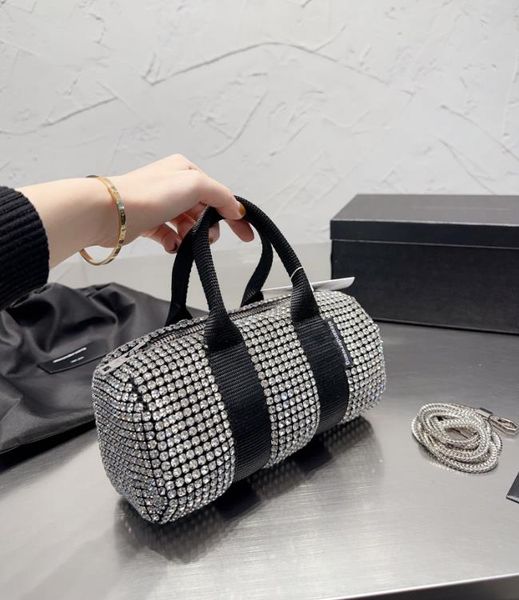 

women shoulder bag fashion leather chain cylinder bag pillow bag underarm bag