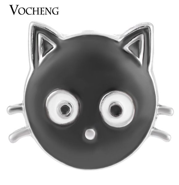 

vocheng noosa 18mm black cat ginger snap hand painted interchangeable jewelry vn12727377520