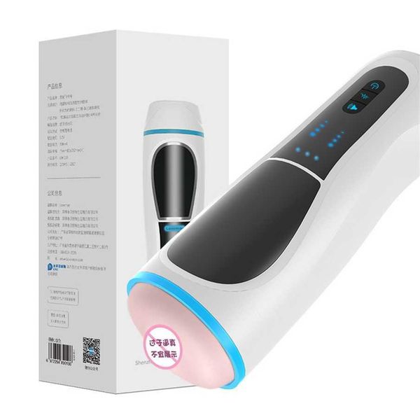 

fully automatic men's aircraft cup toy for sucking thrusting and trainer