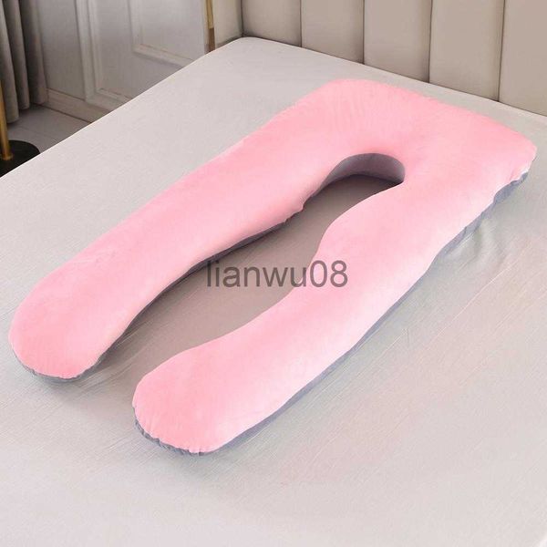 

maternity pillows dropshipping pregnant women sleeping support pillow cotton pillowcase u shape maternity pillows pregnancy side sleeper bed