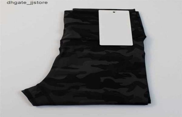 

womens leggings designers yoga outfit aligns pants high waist classic sports gym wear pant elastic fitness overall full tightsbv7f9210808, Black