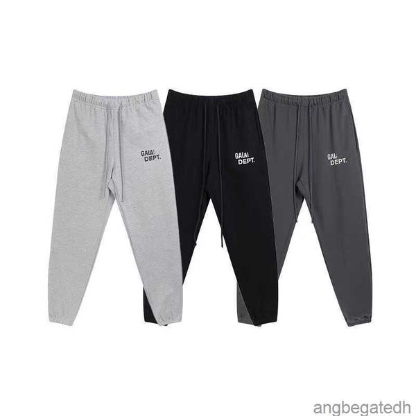 

gallery mens pants sweatpant dept letter casual print long pant trouser drawstring slacks loose leg pants asian size, Black