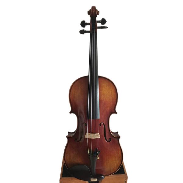 

master 4/4 violin stradi model 1pc flamed maple back spruce hand made k2550