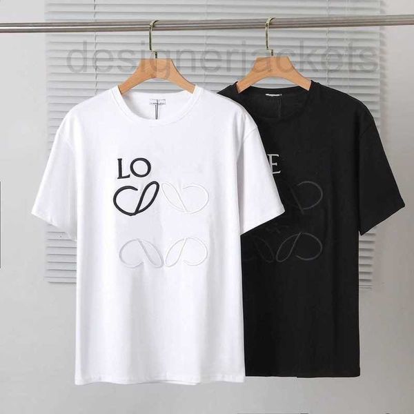 

men's t-shirts designer summer mens t shirt fashion embroidery short sleeved shirts men women loose tee trend oversized t-shirt 50t5, White;black