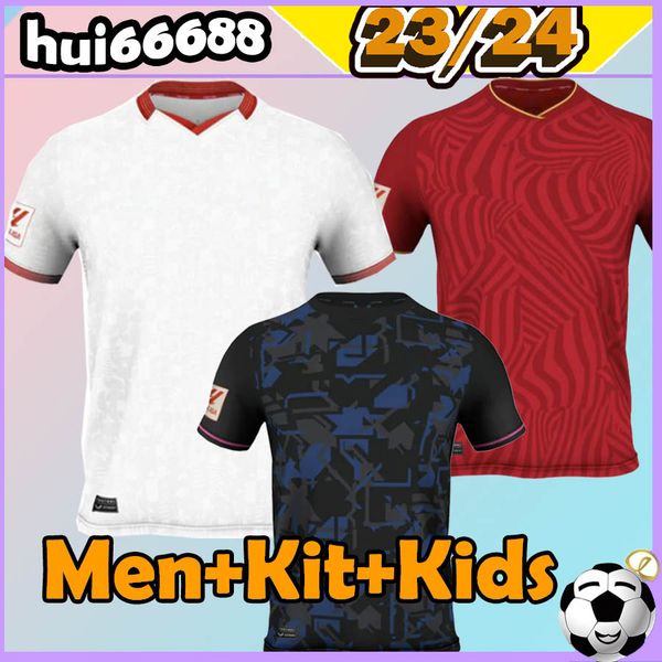 

23/24 isco soccer jerseys rafa mir lamela gomez papu y.en nesyri j. navas marcao papu gomez i.rakitic .ocampo sevillas 2023 2024 menkits ki, Black;yellow