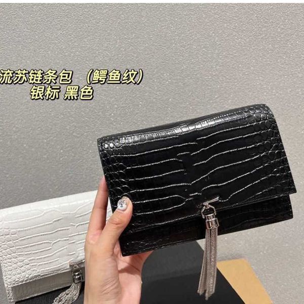 

for designer tassel classic buckle kate messenger lady buckle/silver loulou 2023 pure chain bag leather bags yslbag simple generous cddh