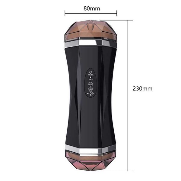 

spring nest men's fully automatic double head vibration pronunciation louba aircraft cup device products batch us onlines