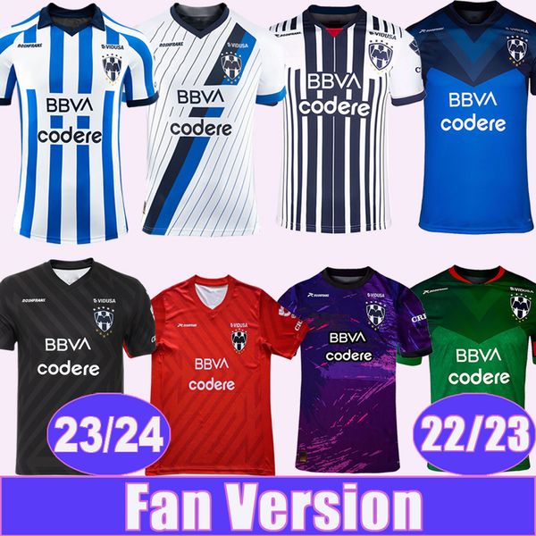 

23 24 monterrey mori mens soccer jerseys 22 23 r.funes m.meza j.campbell home away 3rd special edition green goalkeeper football shirt d.ver, Black;yellow