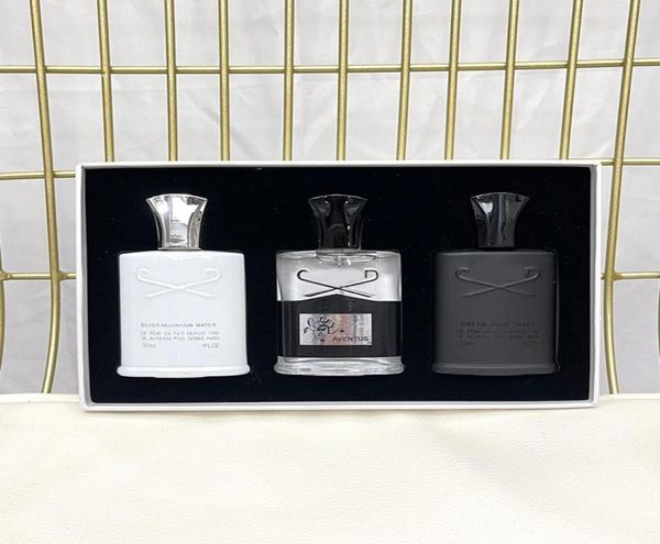 

man perfume set 30ml3 pieces fragrances suit classical men spray aventus silver mountain water green irish tweed fast delivery1956786