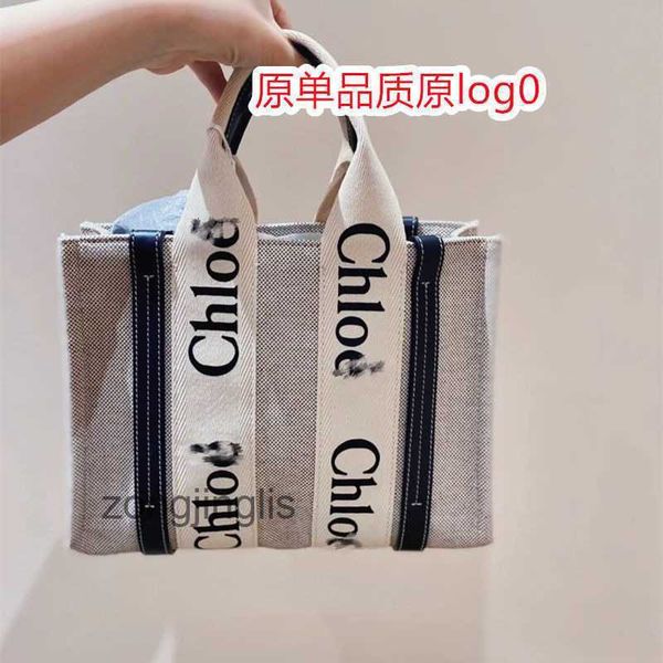 

tote totes hands outlet bags 2023 cloe woody canvas designer bag woody tote shopping spring summer handbag retro large capacity f j2hx