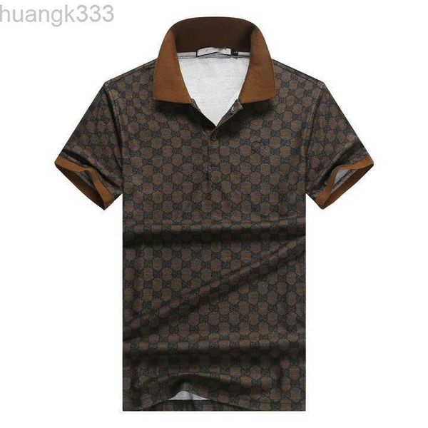 

men's clothing luxury designer polo shirt brand men's casual polo fashion letter printing embroidery high street men's polos, White;black