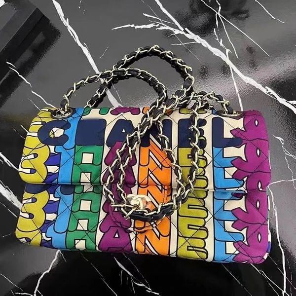 

flap graffiti designer bags brand bag totes 2023 luxury handbags handbag fashion shoulder bag women letter purse phone wallet canvas