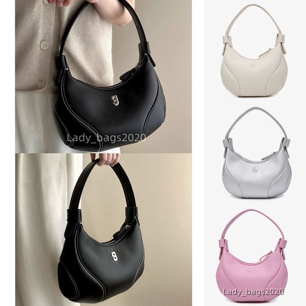 

kunogigi baseball bag guno gigi large underarm women shoulder bag crossbody handbag women half moon axillary bag real leather luxury clutch