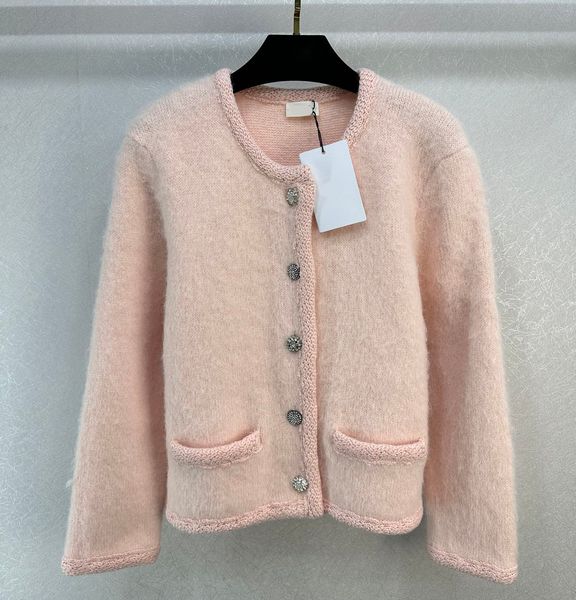 

european fashion brand mahai blended wool cardigan, Black;brown