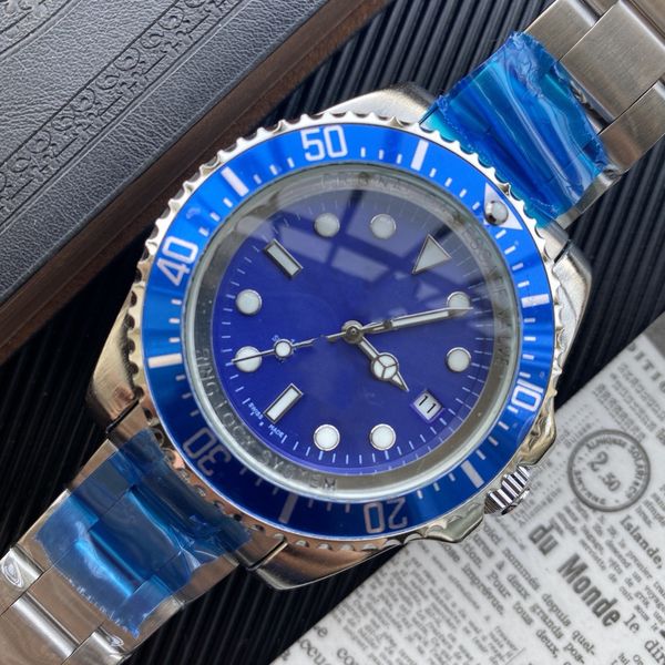 

luxury mens watch ceramic bezel 44mm 904l stainless steel strap automatic mechanical watch 2813 movement wristwatch sapphire, Slivery;brown