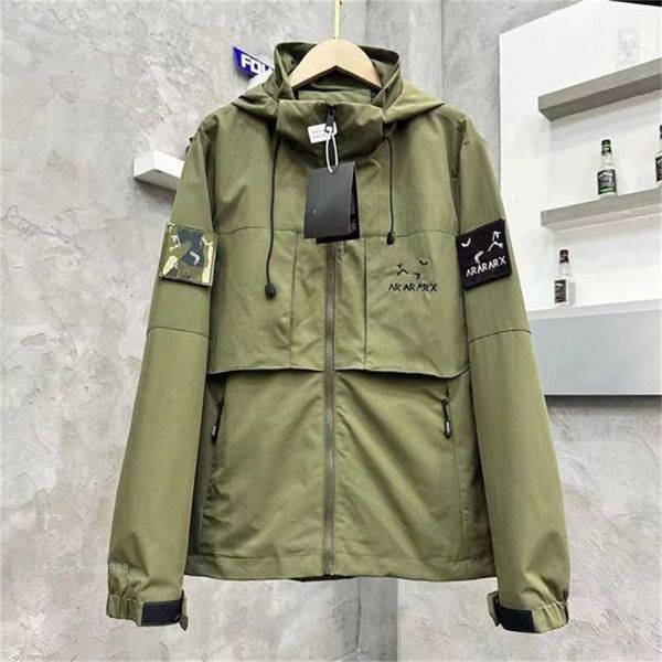 

fashion mens designer jacket coat caps winter autumn baseball slim stylist men women windbreaker outerwear zipper hoodies jackets coats 9z 9, Black;brown