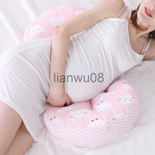 

maternity pillows fashion new pregnant woman pillow waist side sleeping pillow sleeping belly lift pillow multifunctional u shaped pillow x0