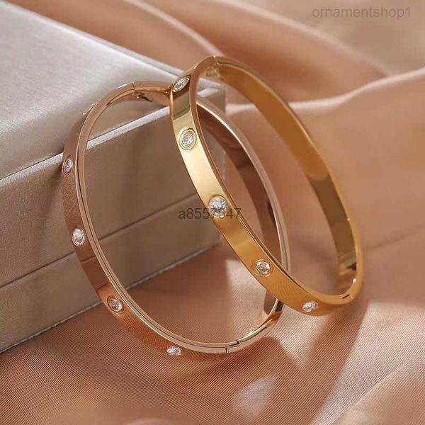 

screwdriver love bracelet bangle designer fashion cuff bracelets 316l stainless steel plated 18k gold jewelry party mens womens luxury 4javn, Golden;silver