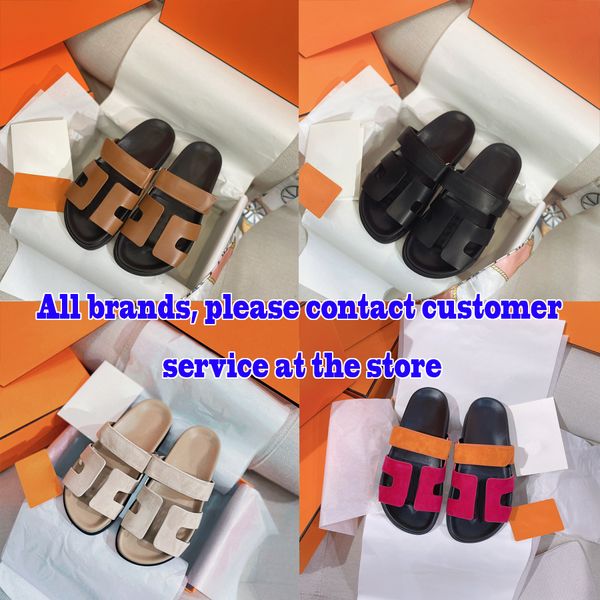 

women designer slipper slides sandal summer sandals shoes men brand beach slides casual woman outside slippers sliders beach leather with bo, Black