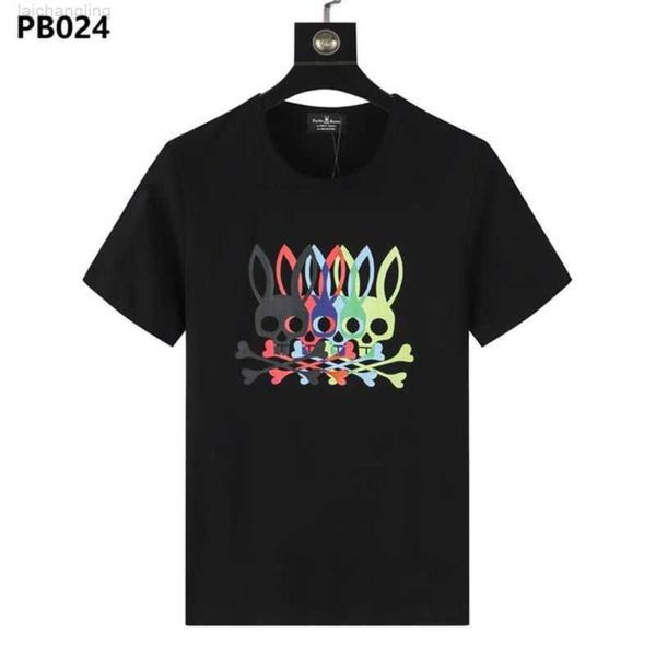 

mens psycho bunny designer t shirt casual man womens tees with letters print short sleeves sell luxury men hip hop clot2uib, White;black