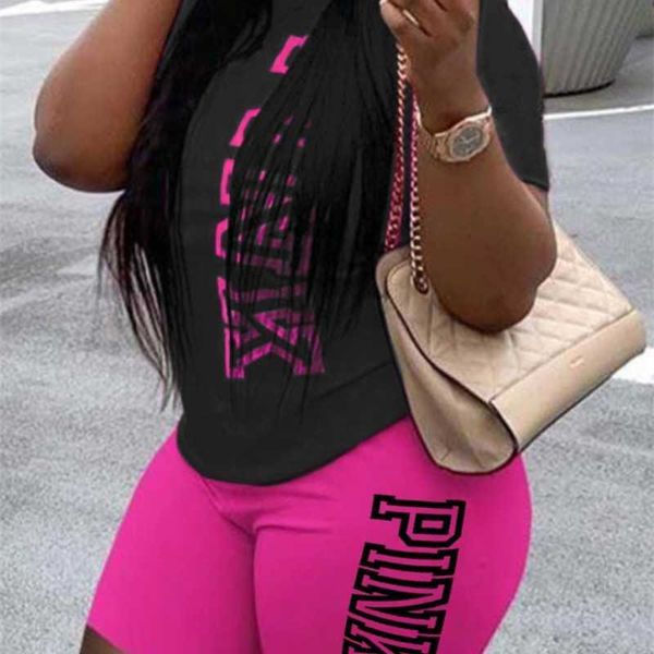 

designer tracksuits for women plus size 5xl summer outfits 2 piece set ladies letter printed t-shirt and shorts jogging suit, Gray