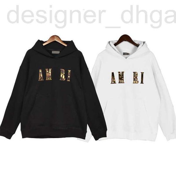 

men's hoodies & sweatshirts designer am sweater hoodie men's autumn camouflage embroidered letter sweat shirt women's pocket, Black