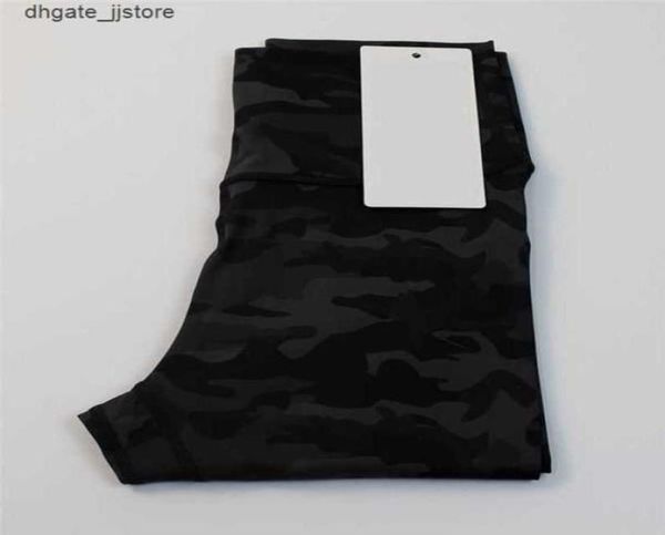 

womens leggings designers yoga outfit aligns pants high waist classic sports gym wear pant elastic fitness overall full tightsbv7f8905934, Black